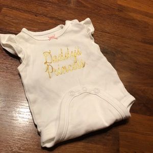 Carters Newborn “Daddy’s Princess” Onsie